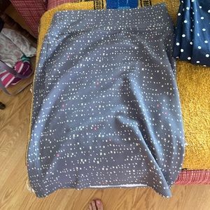 Luluroe large grey kneelength skirt
